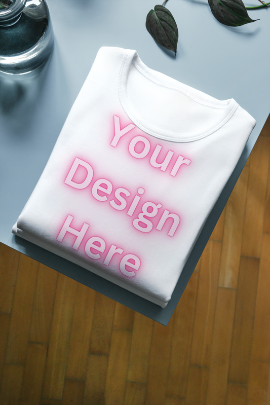 Custom Short Sleeve T-Shirt w/HTV