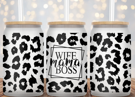 Wife Mama Boss Leopard